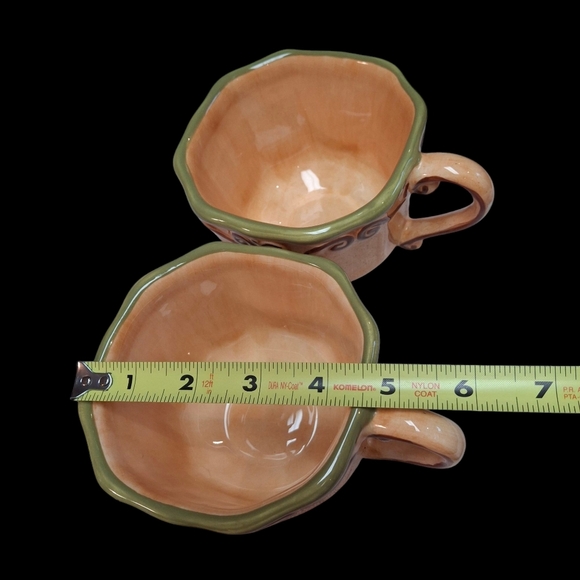 Tabletop Unlimited Medici Hand-Painted Italian Ceramic Mugs - Picture 10 of 12